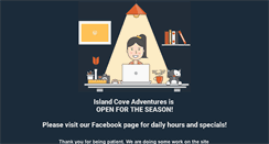 Desktop Screenshot of islandcoveadventures.com